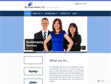 Tablet Screenshot of mypaperpusher.com